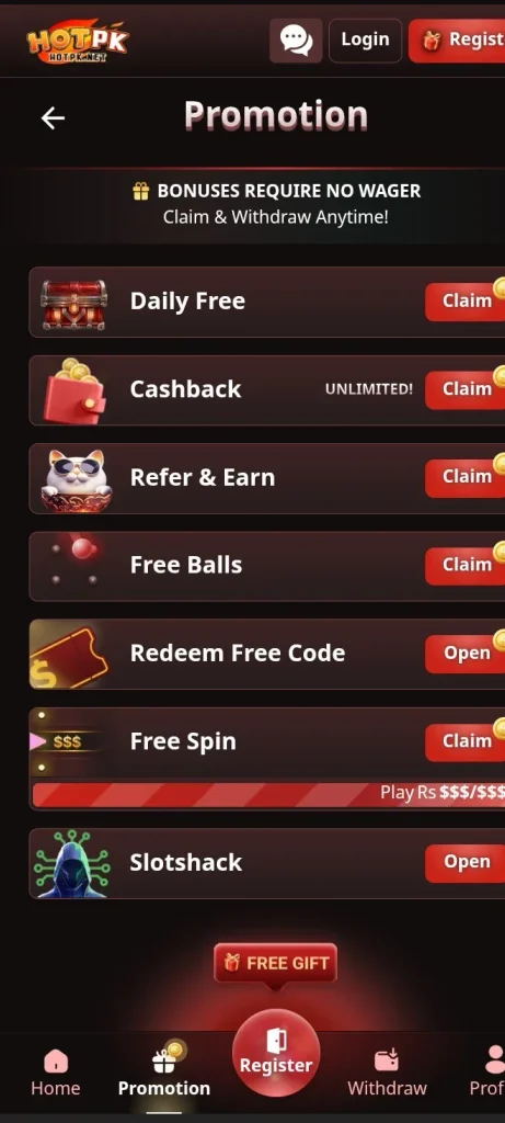 HOTPK Game