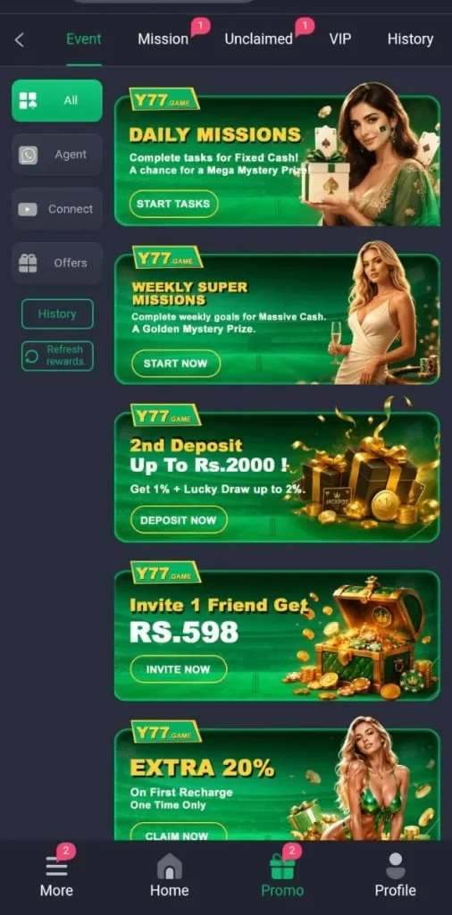 Y77 Game Bonus
